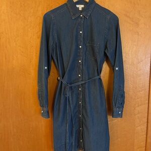 Denim dress size M